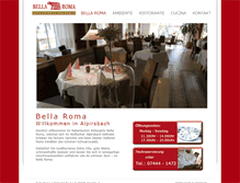 Tablet Screenshot of bella-roma-alpirsbach.de